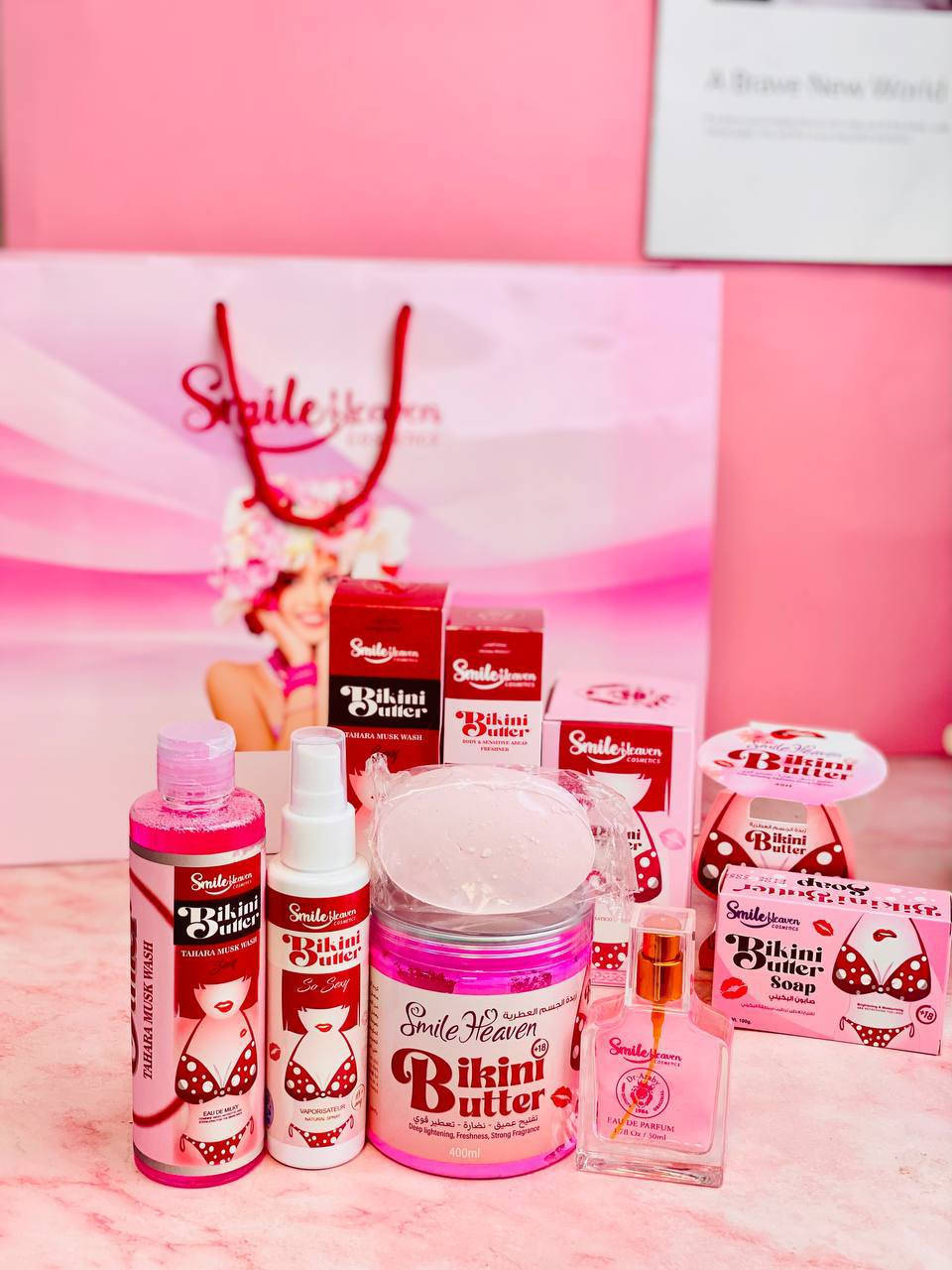 بكج البكيني المتكون من 5 قطع 🎀🌸

1.غسول المناطق الحساسة 🌸
2.عطر المناطق الحساسة 🌸
3.صابونة المناطق الحساسة🌸 
4.كريم الزبدة المناطق الحساسة 🌸
5.بخاخ المناطق الحساسة 🌸

عناية فاخرة للمناطق الحساسة 🎀🌸

إذا جنتي تدورين على نظافة، تفتيح، وريـحة منعشة تدوم طول اليوم، خلاص لكيتي الحل مع مجموعة بكيني الكاملة!💗 بكيني بالم: ترطيب وتفتيح لطيف وسريع الامتصاص.💗 غسول بكيني: نظافة وانتعاش بدون أي جفاف.💗 بكيني باتر: ترطيب عميق وملمس ناعم يدوم 48 ساعة.💗 بكيني ميست: رائحة منعشة وثقة تدوم طول اليوم.🎀 ودّعي الاسمرار والروائح المزعجة، وابدئي رحلتك للنعومة والانتعاش 😍👌


**إذا كنت صاحب هذا الإعلان وتريد حذفه لأي سبب، رجاءا أرسل رسالة إلى الدعم الفني**