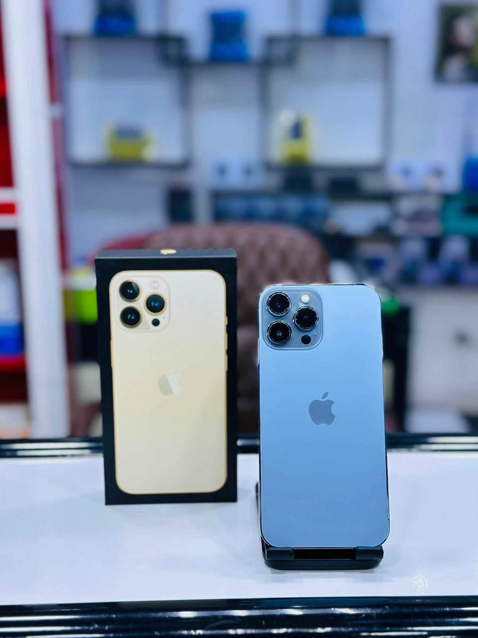 سلام عليكم 13 برو ماكس

متوفر الوان اسود + بحري + زيتوني + ابيض

بطاريات فوك ال90 + 93 +94+95

ذاكره 256+512 

نضافه 100 

اللاستفسار *********** عمارة, ميسان
