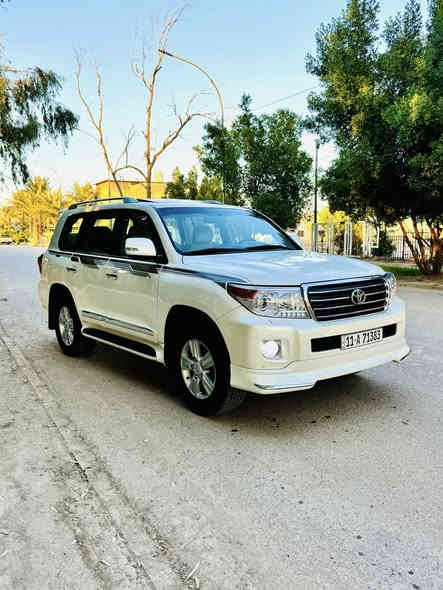 سلام عليكم لاندكروز 2013 ابريم اصل
السيارة جديده بمعنى الكلمة ماشيهkm 173 حقيقي
فول مواصفات كشنات جلد كرسي كهرباء شاشه بصمه فتحه 
حساسات امامي خلفي زراك لايت السعر 280ورقه وبيها مجال 
كير محرك صدر تخم تاير تراي جيد جدا السونار داخل المنشور 
عنوان بغداد للأستفسار ***********
