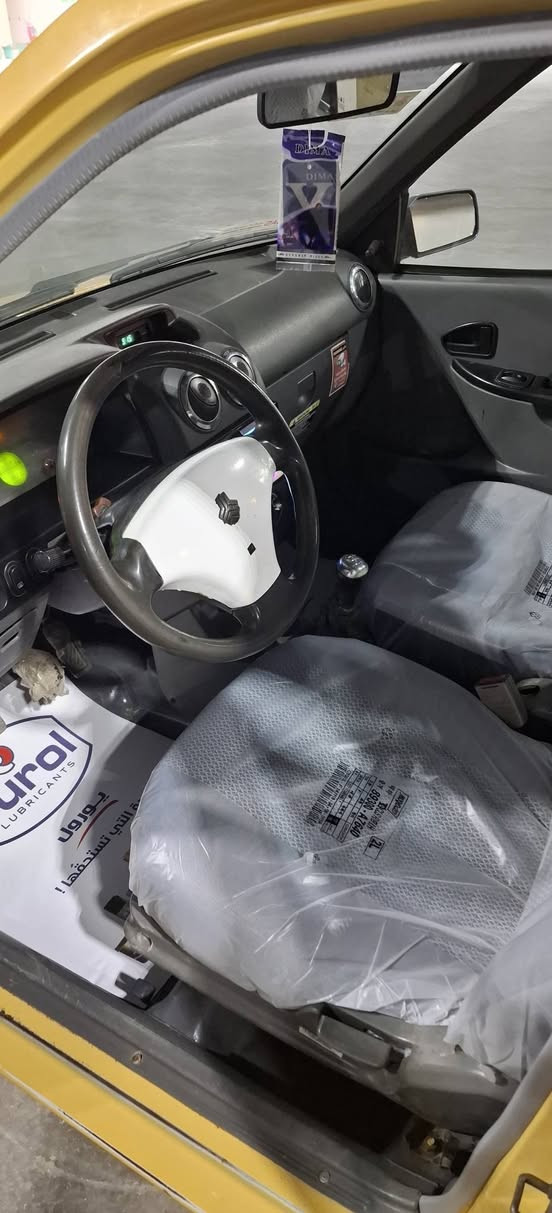 السلام عليكم ،، سيارة سايبا موديل ٢٠١٦ ،، كير مكينة مكفولات ،، شواصي مكفولات ،، تبريد شغال ،، تهم تاير تخم صدر جديد ،، كعربائيات جاهزة،، ناعمة وجديدة،، هيئة غرامة مصفرة ،، بيها صبغ بالجامرلغ اليمنة الامامي فقط ،، السعر ٣٩ ،، اتصل *********** ،، العنوان بغداد الامين الثانية شارع النواب ،، شكرآ أدمن.
