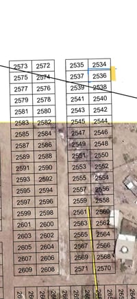 قطعه ارض للبيع مساحه ٢٠٠ متر غير غير مفروزه ولاكن لايوجود عليه تجاوز ق...