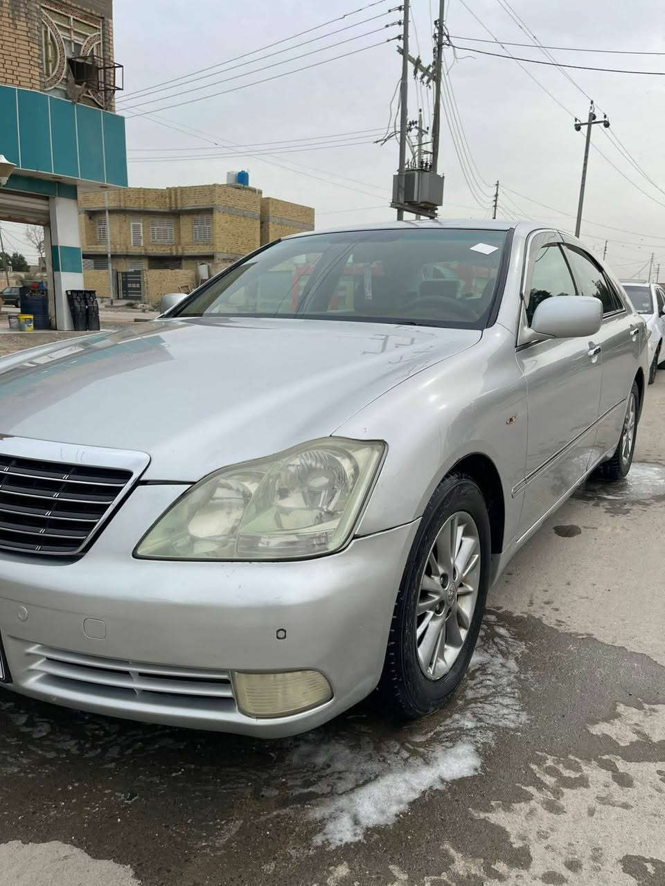 اللهم صلي ع محمد وال محمد
 تيوتا كراون شاهينه مديل 2005 بصمه 
 جام تحكم بلبصمه يصعد وينزل
 ستيرن تحكم كهربائي
2 دكم كرستال 
داخل  رصاصي
اربع كشنات كهرباي
شاشه تلفزيون
فول تحكم سترين
ويل وتخم  تاير بلادي نفطي
مكينه جبيره شاصي 182
  سياره كص قماره 
شغل درجه اول جديده طك كارتون شرط 
السياره رقم نكليزي  متوم
 السعر ٤٥

 ***********
 رقم تلفون ***********
