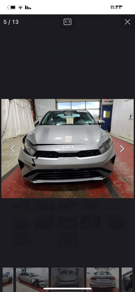 سلام عليكم كي فورتي موديل 24 سياره حادثه جملغ بدون دواخل سياره جديده ماشي 38 فقط جملغ مبدأ ل سياره مكاني بغداد البياع الشهداء سويب سعره السياره 165 بيه مجال حك الجيه سياره باسمي تحويل ثاني يوم *********** والسيا ***********
