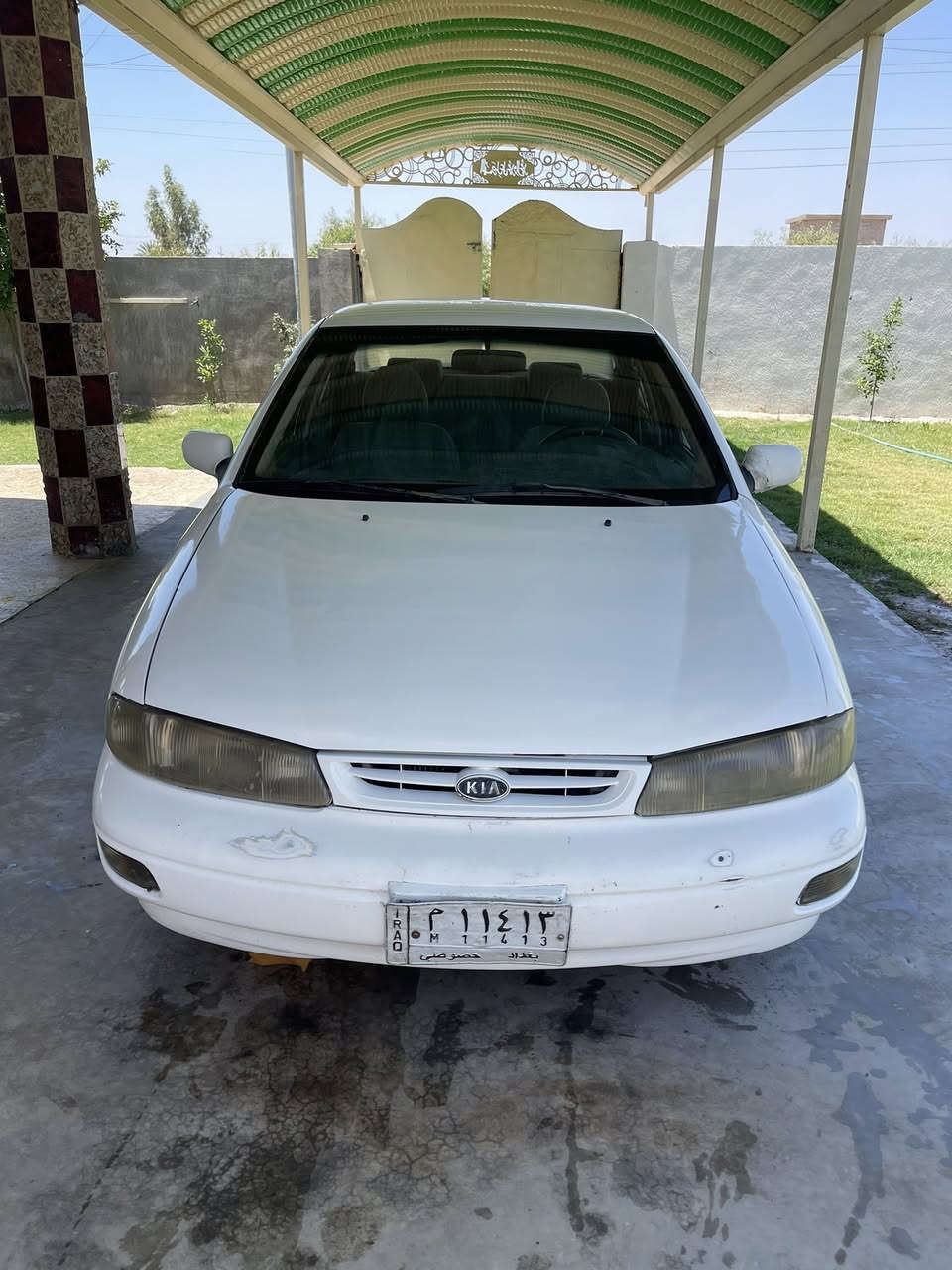 السلام عليكم
كيا سيفيا للبيع 
موديل 96سنويه امجدده رقمها بغداد 
صدر جديد تخم تاير جديد گيراومحرك مكفولات السعر 35
المكان صلاح الدين بلد يثرب رقمي ***********
***********
