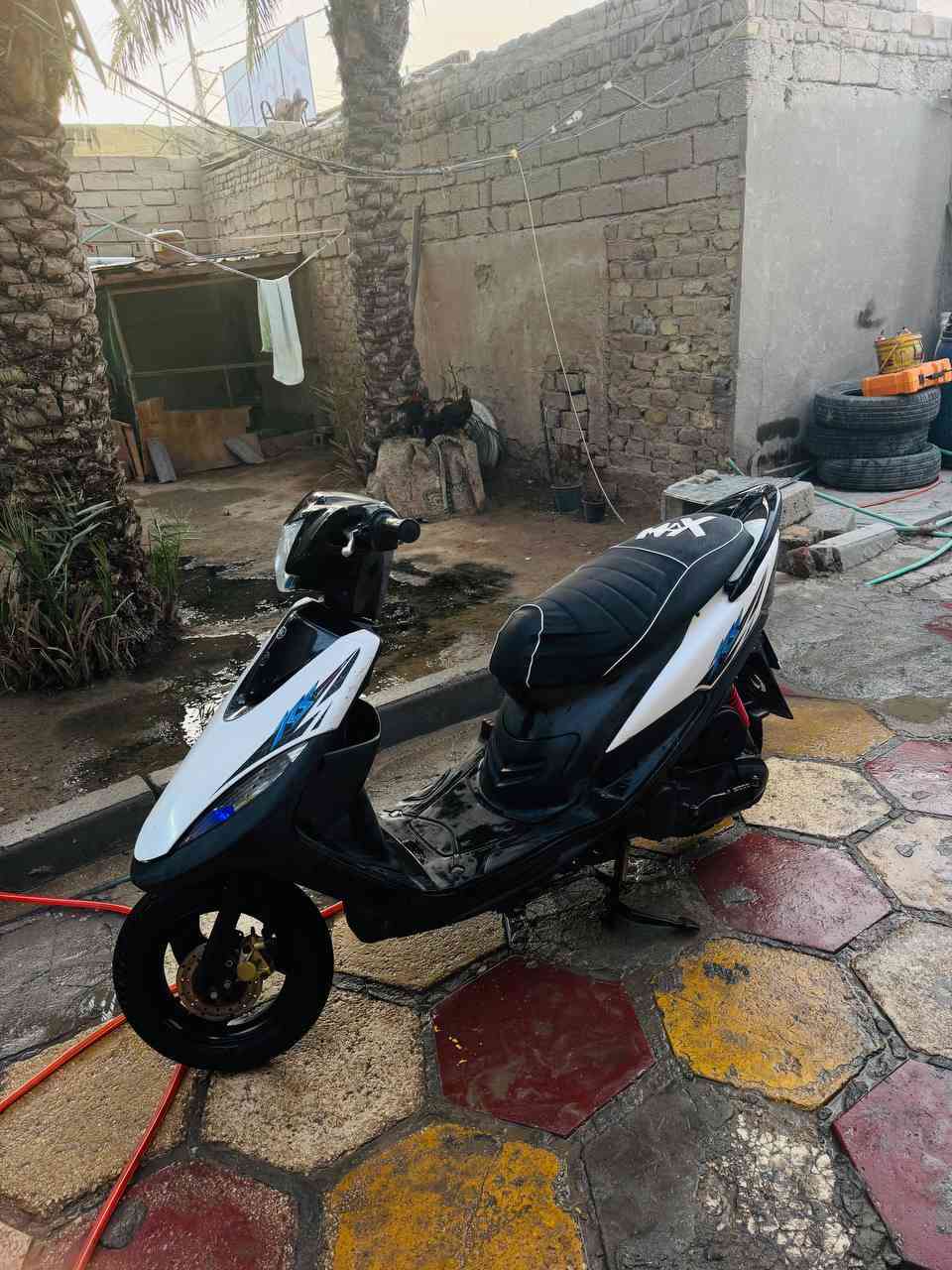 السلام عليكم ماكس عدلة لون ابيض كفرات بلاد ويلات بلاد دراجة نظافة 💯 بوشة 49 مكينه مفتوحه مرة وحده كلجات قبل شهر ادامه كامله للكلجات المكينة خرسه تجي وتشوف بعينك مكاني كنطرة السلام  سعر 550راسل خاص 
او واتساب فقط ع رقم ***********
