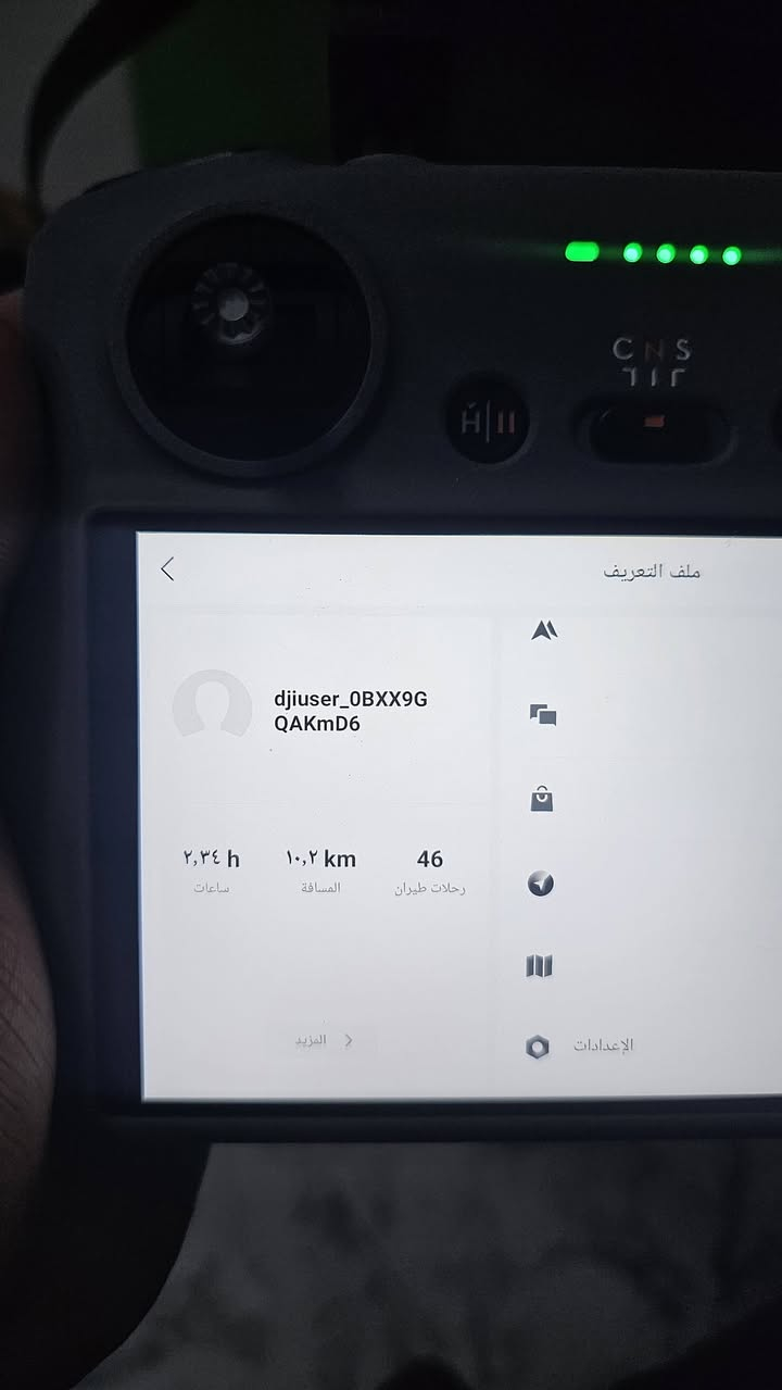سلام عليكم
عندي Dji air 3s 

مستخدمه كلشش قليل

 بس ساعتين طايره 

وكامل كل غراضها حتى جياس موجوده

لكن بيها فطر بل ذراع لامامي كلش بسيط 

وما مأثر بل طيران بيها لكن ضاربه تيب

اطير ارتفاع الف متر طبيعي حتى بل هوا طبيعي ابد ما مأثره بيها

وافحص بلي يعجبك 

سبب البيع شغلي وعدم تفرغ اما طيران يشهد الله فول

مكاني بابل 

***********
