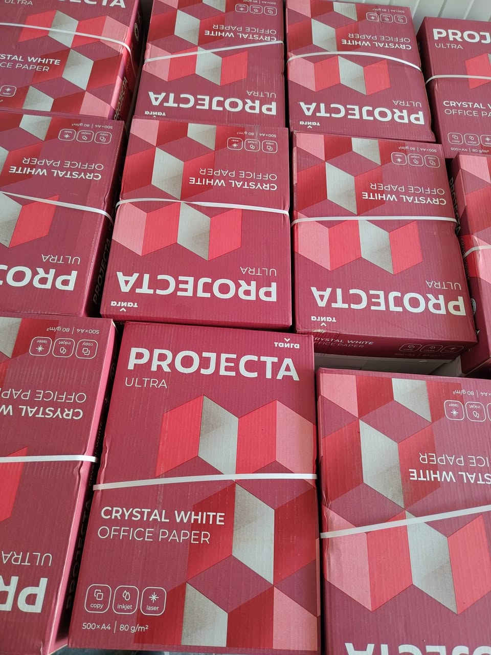 ورق بروجكتا ٢١٥٠٠ واصل للباب ٨٠غرام

ورق امنية ٢٢٥٠٠ واصل لباب ٨٠ غرام

ورق ونتر ٢٤٠٠٠ واصل للباب ٨٠ غرام

اقل طلب ٥ كارتون  للتوصيل

للطلب ماسنجر او وتسب ***********
