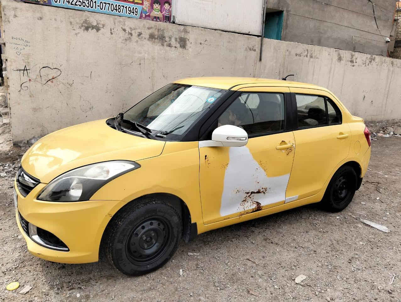 سلام عليكم ساسوكي سويفت دزاير مديل 16 استلم بل 18 ع وضعها الشركه سياره جديده كلش  كل نقص مابيه مواصفات حلوه هذن الضربات بس مو حادث طخخات بصيطه  خفيفه السعر 68$
عنوان بغداد الكماليه
***********
