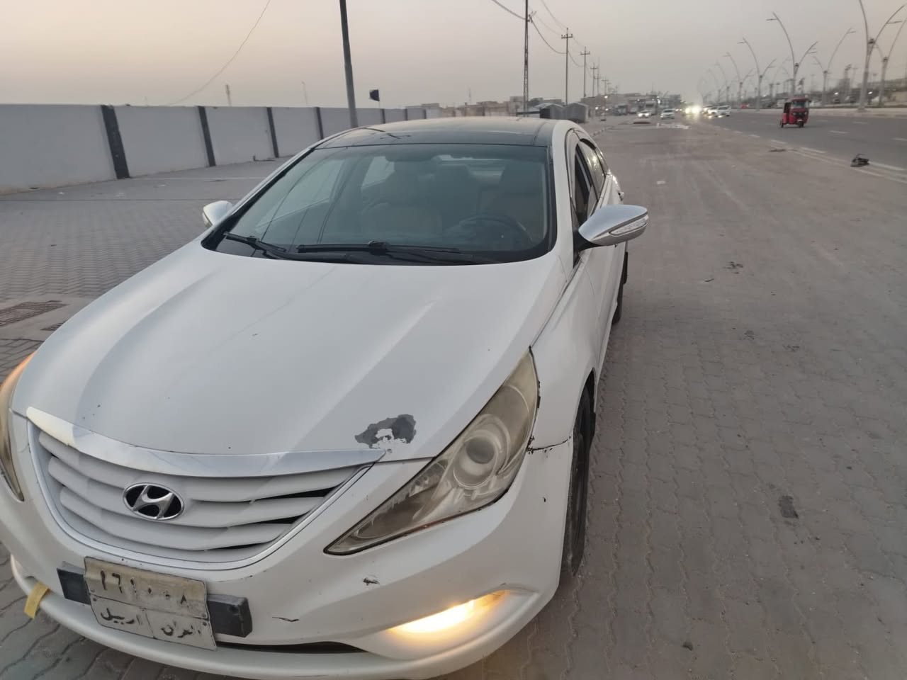 مرحبا سوناته للبيع موديل ٢٠١٠  اربيل سنويه صاقطه بسم كوردي سياره خليجي بيه دحجه بالجاملغ الخلفي بدون دواخل مكينه وكير وحداده تبريد وتدفئه كفاله السعر ٩٥ ***********مكاني بصره
