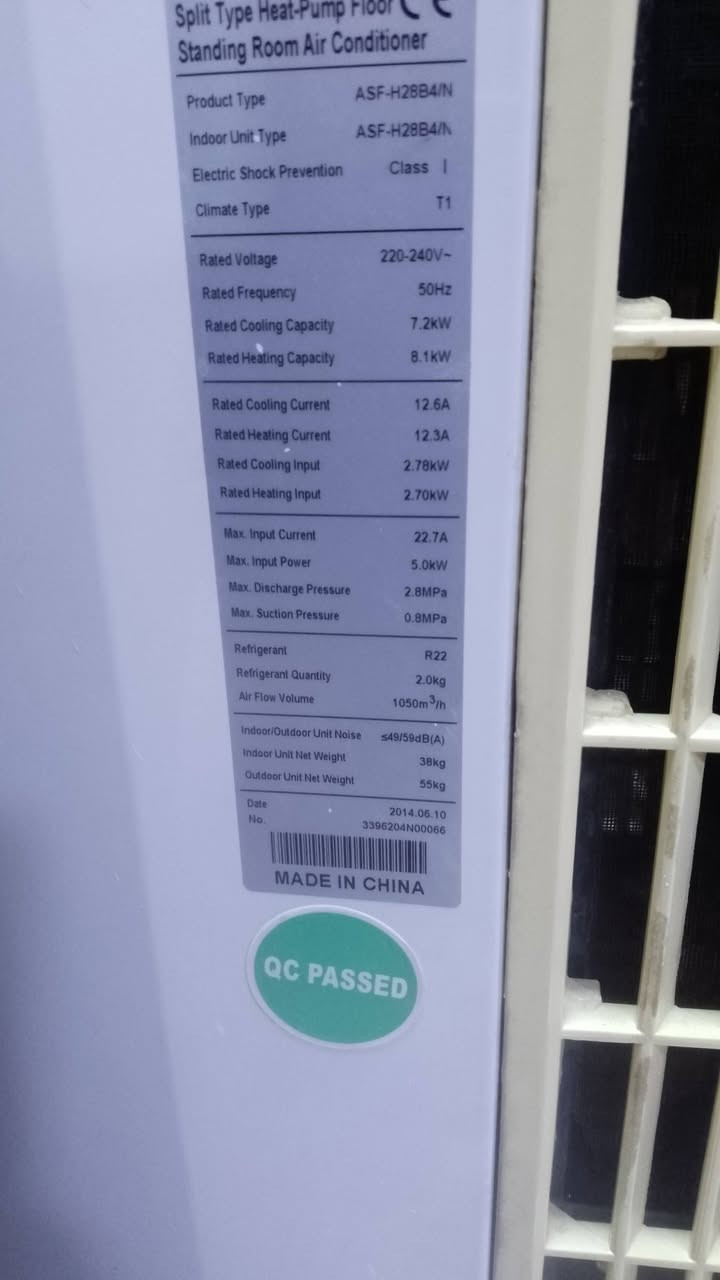 السلام عليكم سبلت اوكس كنتوري 2طن ماطور بلادي جهاز نضيف سعره 530 مكاني بلنجف حي  ***********
