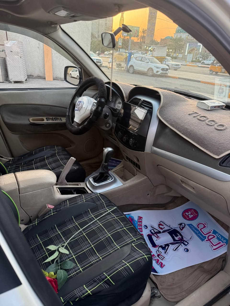 للبيع شيري تيكو ٢٠١٢ بيه ضربة بلبجم مبدل بنيد وجاملغاتً سيارة حلوه السعر ٤٦ ورقه ‭٠٧٧٠ ٧٢٣ ٨٩٠٤‬ بغداد, العراق
