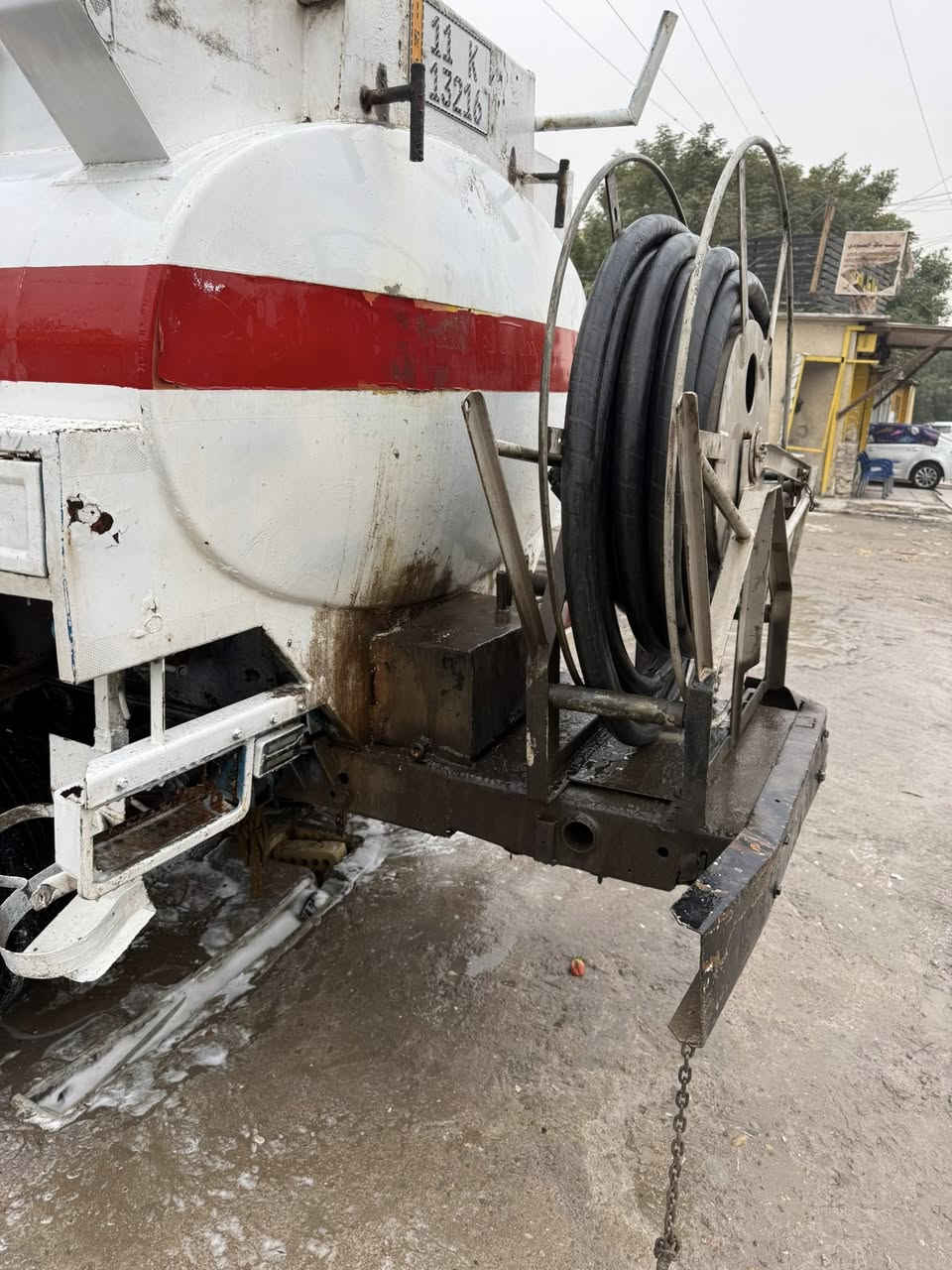 تنكر حوضيه وقود للبيع ٣٣٠٠ ارقام او سنويه جدد العنوان بغداد بلديات السعر ٥٠. ***********
