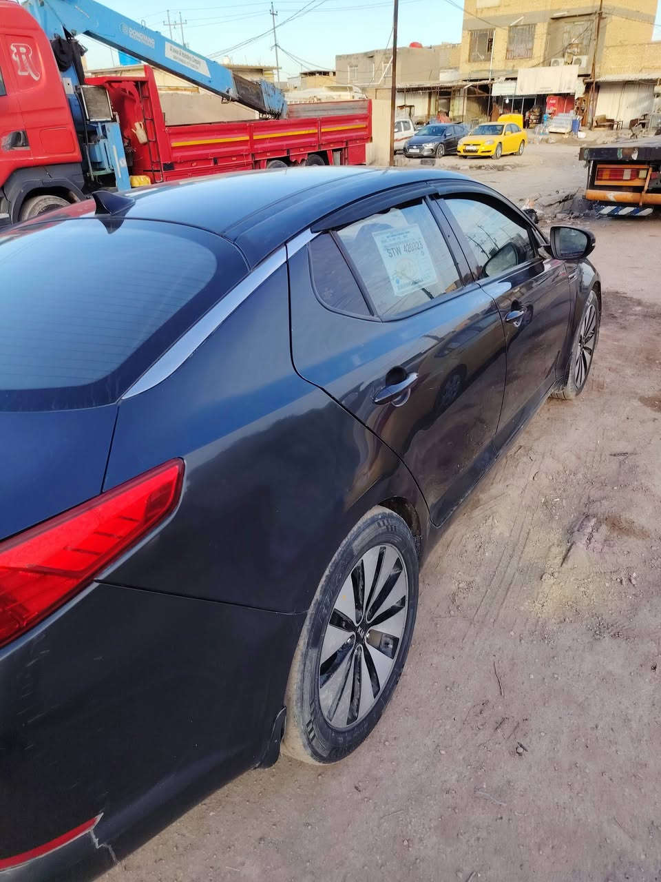 بيع ومراوس حسب القناعة
كيا اوبتيما مديل 2013 وارد امريكي 
محرك 2400 GDi شرط تفول عادي اذا دكت دوانز خسار البالك 
فول موصفات 1/1 
تحكمات ستيرن
كشنات كهرباء
نضام ECO قتصادية سيارة متصرف 
فتحة
خزن ميموري
كشنات تدفئة وتبريد 

تبريد قطعتين 

رقم بغداد دولي شرط تحويل باسمي سيارة 

المكان /سماوه
رقم***********
