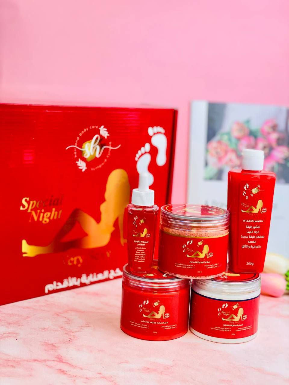 بكج القدم الفورمني الشهير ✨
بكج يتكون من 5 قطع :

♥️ املاح قدم تعقـم القدم وتزيل الجلد الميت 

♥️ كريم كعب الغزال توريد وترطيب وتنعيم الجلد 

♥️ سيروم  مقوي للأظافر  
♥️ التقليل من تكسرها وهشاشتها مما يكسبها الصلابة ومظهراً أكثر صحة وحيوية

♥️ كالوس قدم الاصلي يقشر
ويشيل الجلد الخشن الي بالكعب والقدم خلال دقائق

♥️ مرطب قدم 
كريم العناية بلقدم  يمنح القدم نعومة والترطيب 

السعر 15


**إذا كنت صاحب هذا الإعلان وتريد حذفه لأي سبب، رجاءا أرسل رسالة إلى الدعم الفني**