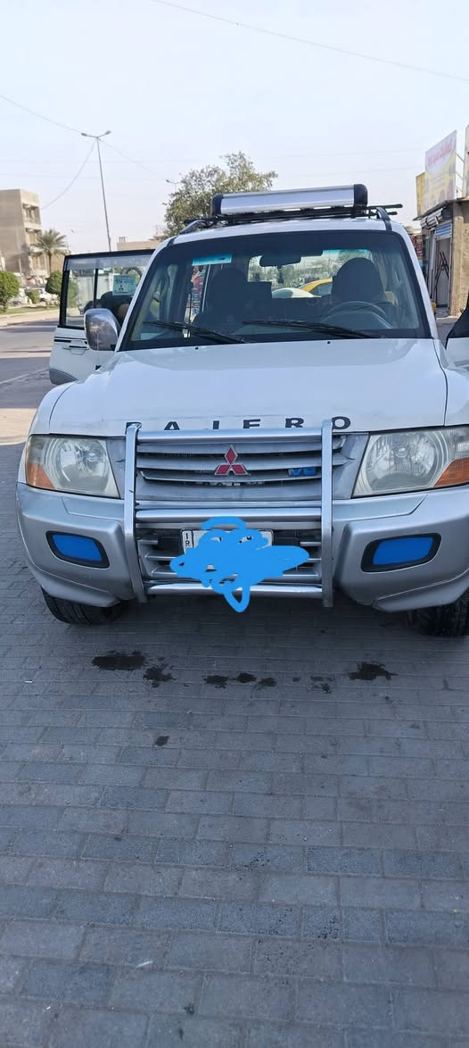 السلام عليكم باجيرو موديل 2002 للبيع مشروع وطني بسمي محرك وكير وتبريد مكفولات بيه صبغ مكانات صبغ المحرك 3500 جديد حاويه الاتصال *********** العنوان بغداد شارع فلسطين
