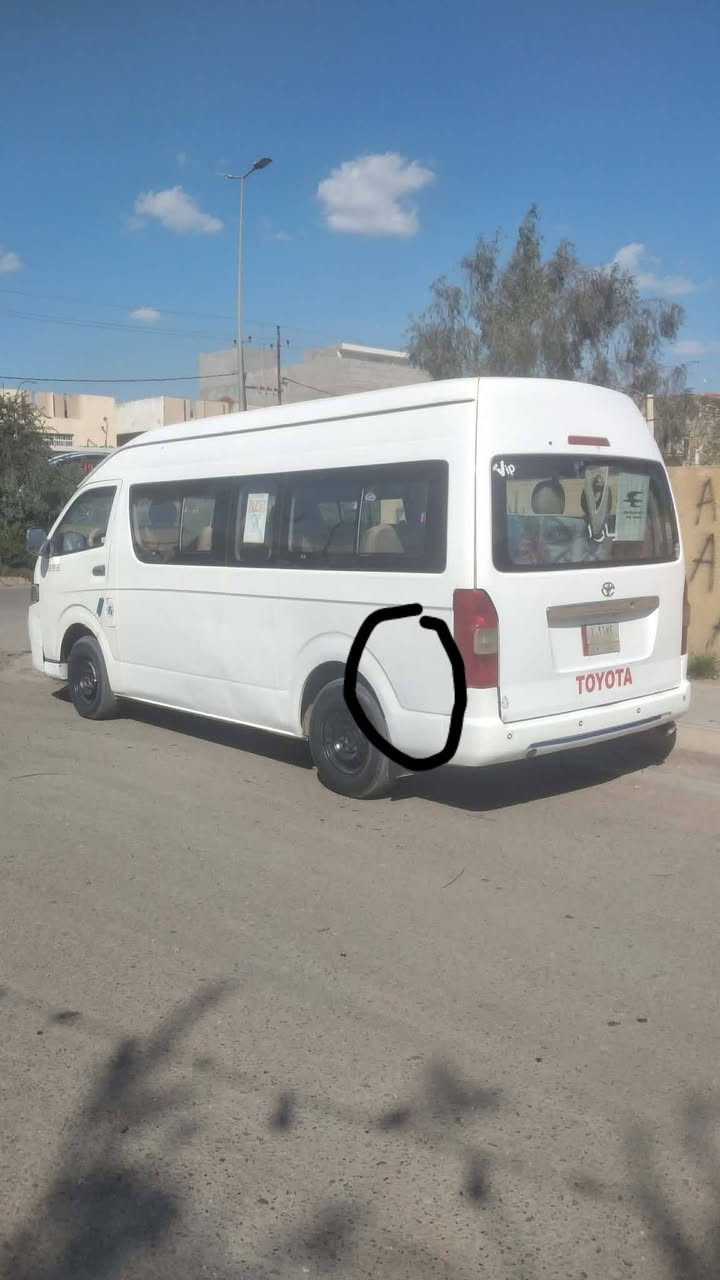 مراوس فقط جنبي أو نيسان يورفان فقط مراوس 

هايكر 2014 رقم واسط الماني سنويه ٢٨ .) 
مكينه كير أكسل مشط بور فول!) 
تبريد شغال سبلت جديد شاده)
دوشمه كشنات و قماره) 
باب كهربائي) 
منضومه غاز) 
 صدرها وسط) 
تايرات نص عمر) 
شرط تحويل كبل بسم مشتري بدون وكالة) 

بيها طخه بل ربع الأخير فوك تايرا مئشر عليها) 

مكاني ديالى بعقوبه) 

مراوس فقط جنبي أج وان فحل أو نيسان يورفان فقط👉

تصل ع رقم بيك. خير تدلل) ‏‪***********‬‏
