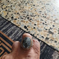 محبس حجر صيني اصلي اطار الحجرة ذهب عيار 24سعرة 800الف مكاني بغداد الحس...