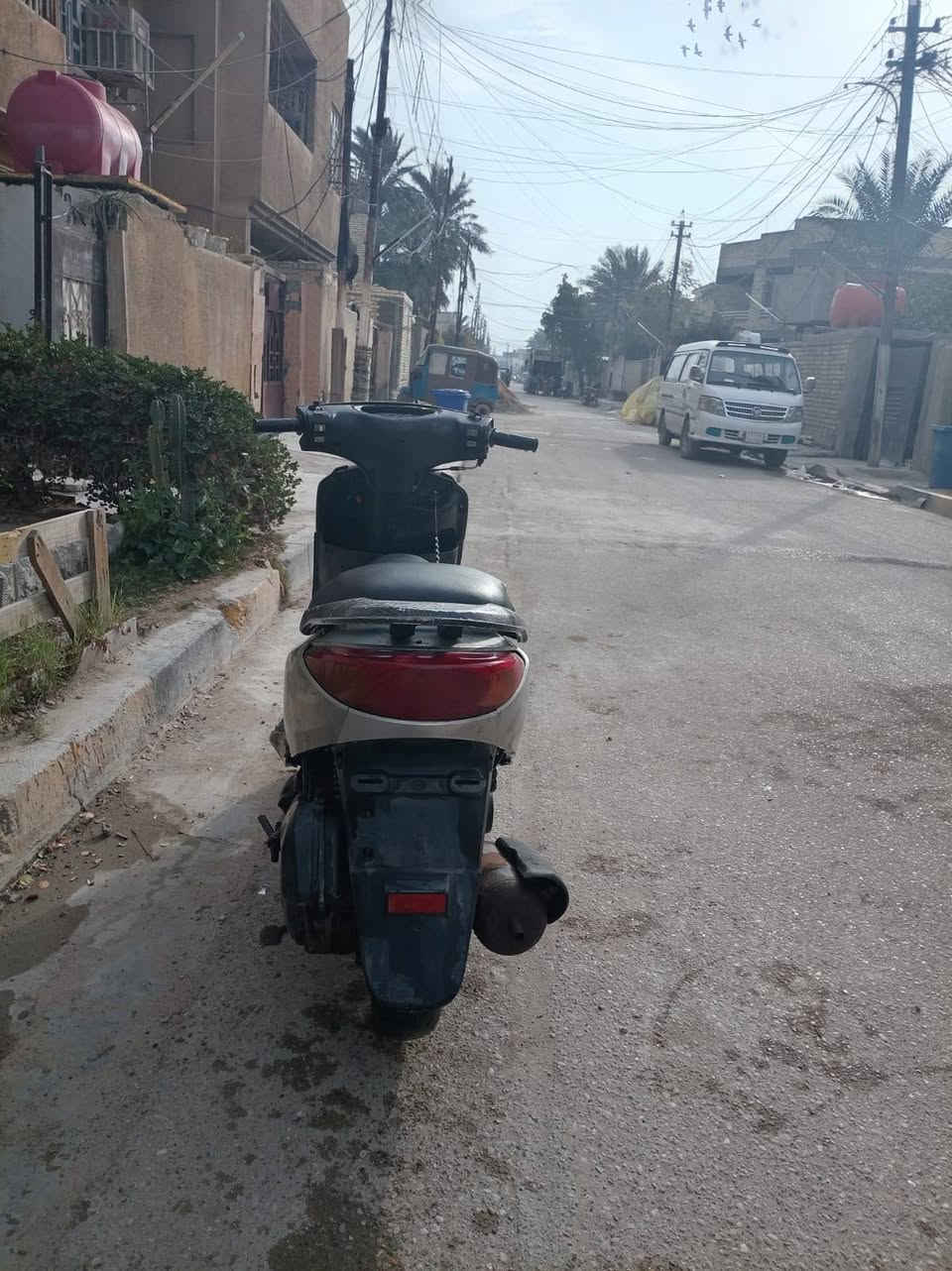 سلام عليكم
دراجه بريز اكزز ياباني للبيع
كابريتر
دراجه كامله كفرات اصليه ختم واحد
شغاله سلف وهندر
نقصهه فقط تاير خلفي وباتري
سعر 350
عنوان بغداد العبيدي
*********** شراي اتصل
