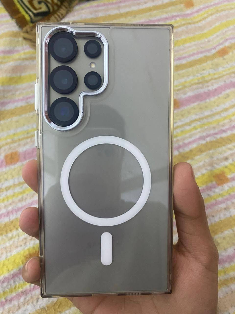 سلام عليكم شباب S24 Ultra
مكفول ضمان عين الفهد شرق اوسط ذاكره256 عشوائية 12 جهاز وتر بروف مامفتوح ملحقاته كامله كارتونه شاحنه واثنين حافظات وحده دفتريه وحده سعر875وبي مجال بسيط


**إذا كنت صاحب هذا الإعلان وتريد حذفه لأي سبب، رجاءا أرسل رسالة إلى الدعم الفني**