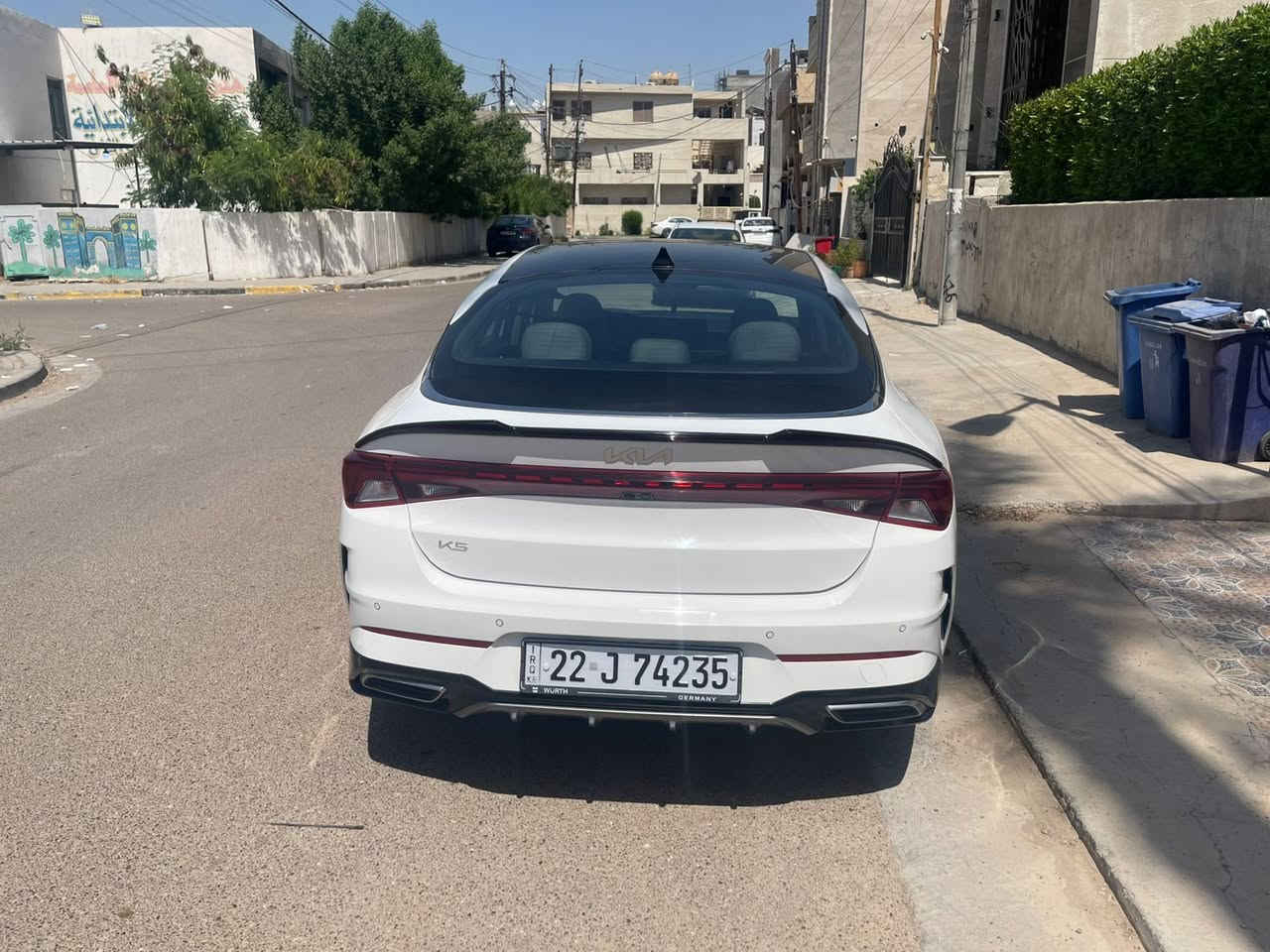 كيا اوبتما كي 5 موديل ٢٠٢٣  بانوراما بصمه رقم اربيل بأسمنه بيها فقط البنيد بي بعجات صارت بدون اي تبديل ولا تصليح ولاصبغ 
مكاني بغداد المنصور سعرها 18500 يعني دفتر وخمسه وثمانين ورقه للاتصال***********
