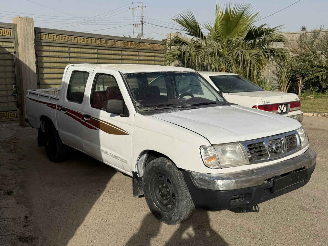 بيكم نيسان موديل ٢٠٠٣ مزاد وزاره داخليه سياره بيها محرك بخاخ مال ٢٠٠٨ محرك وكير جدد مكان سياره أنبار رمادي السعر ٤٨ استفسار ***********
