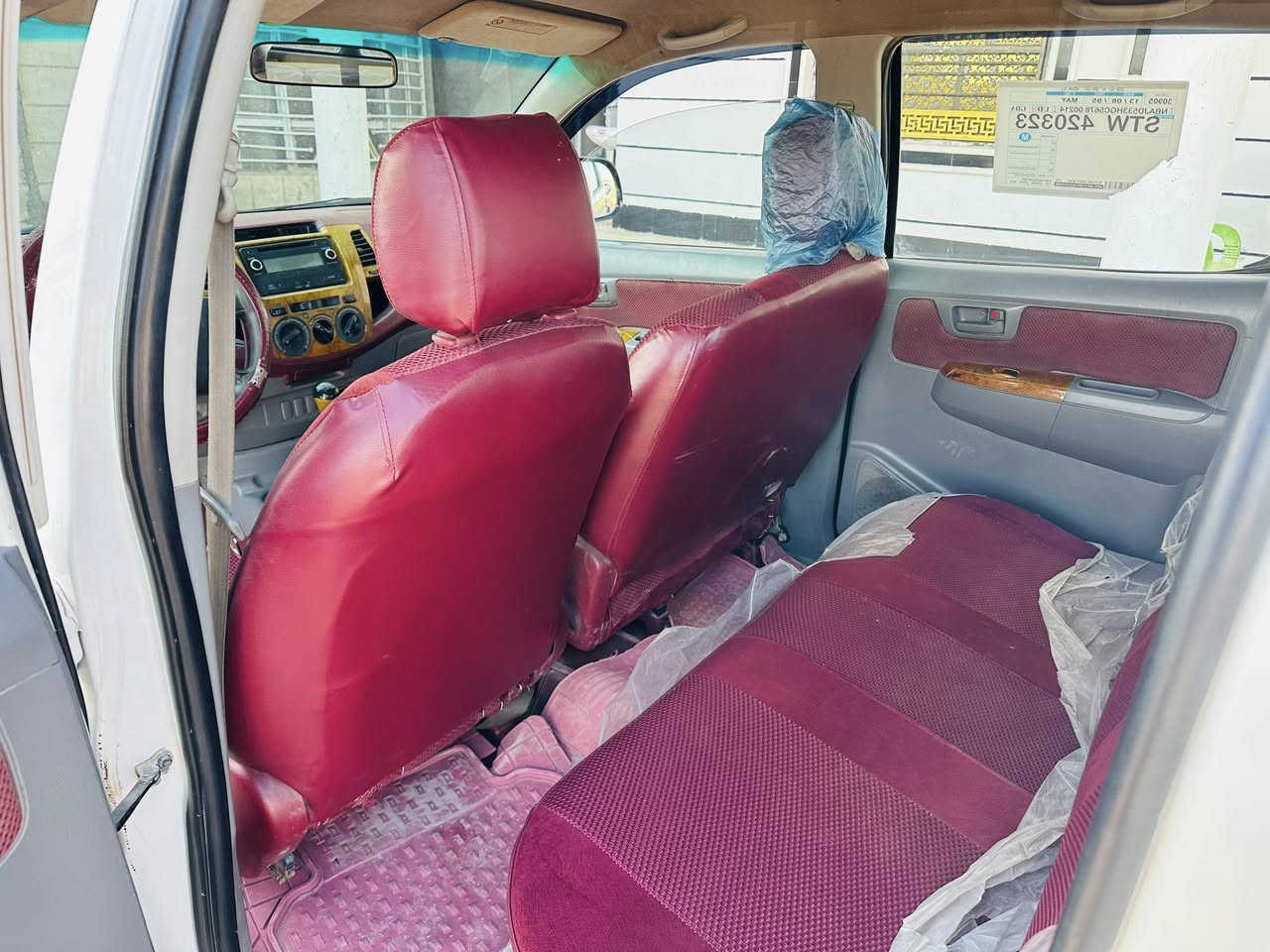 بيكم تيوتا  موديل 2009 رقم قادسيه دولي شاصي 19 سياره كفاله عامه بيه بارد بسيط محرك كير كفاله تبريد ثلج مكان السياره بابل القاسم للاتصال ***********
السعر 142  بيه مجال بسيط
