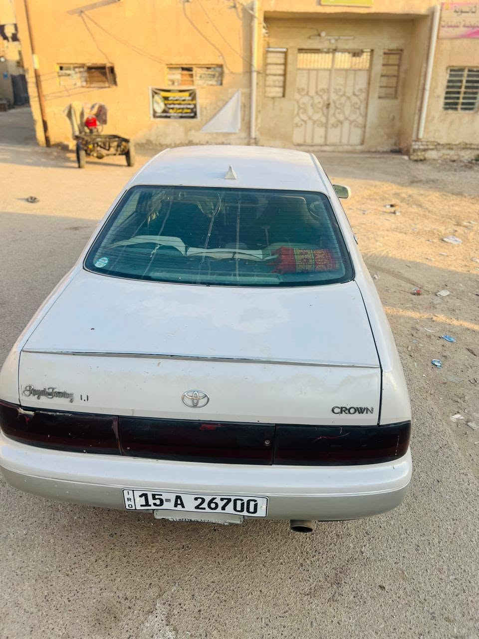 سلام عليكم بطه متصل للبيع جاهزه حداديه وتبريد وطخم تاير باتري جديد سياره جاهزه للخير رقم انكليزي مكفوله كص ونقل جثه مكان السياره كرمة بني سعيد سعرها 50وببها مجال  اي ستفسار خاص ***********
