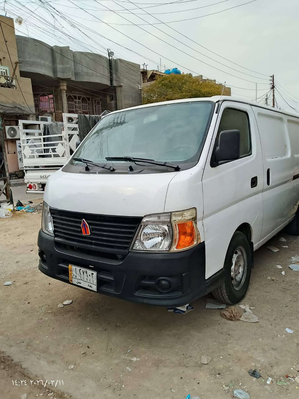 السلام عليكم نيسان يورفان حمل موديل 2012 رقم بغداد بااسمي تحويل مباشر السعر 96 $للاستفسار ***********
