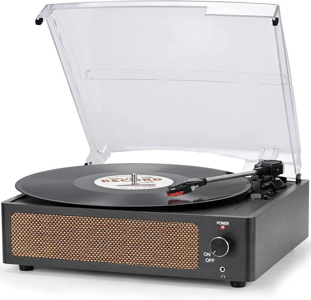 مشغل أسطوانات فينيل (Turntable Player) موديل R608 من شركة Aslan,. 
إليك أبرز مواصفاته ومميزاته:
سرعات التشغيل: يدعم 3 سرعات مختلفة لتشغيل الأسطوانات (33 1/3، 45، 78 دورة في الدقيقة). 
الاتصال اللاسلكي: يحتوي على تقنية الاتصال اللاسلكي (Bluetooth) لبث الموسيقى. 
الصوت: مجهز بمكبرات صوت ستيريو مدمجة (Built-in Stereo Speakers). 
المنافذ: يحتوي على مدخل AUX لتوصيل أجهزة صوتية خارجية. 

سعر المنتج 35 الف دينار فقط.


**إذا كنت صاحب هذا الإعلان وتريد حذفه لأي سبب، رجاءا أرسل رسالة إلى الدعم الفني**