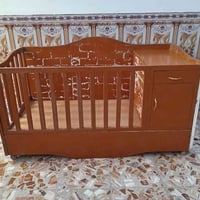 سرير اطفال • صاج ثقيل • ١٢٠×٦٠