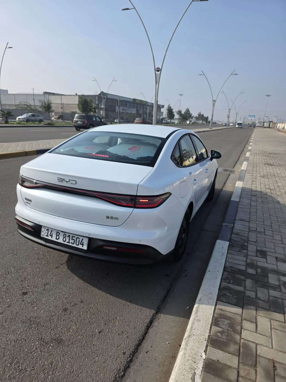 سلام عليكم بي واي دي للبيع بحاله الزيرو السياره حره باسمي cal5
مكان السياره البصره حي المهندسين 
*********** البصرة, العراق
