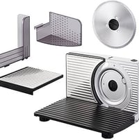 هذه مقطعة لحوم كهربائية حديثة من نوع Unold، مصممة بقوة لتوفر لك قطع مت...