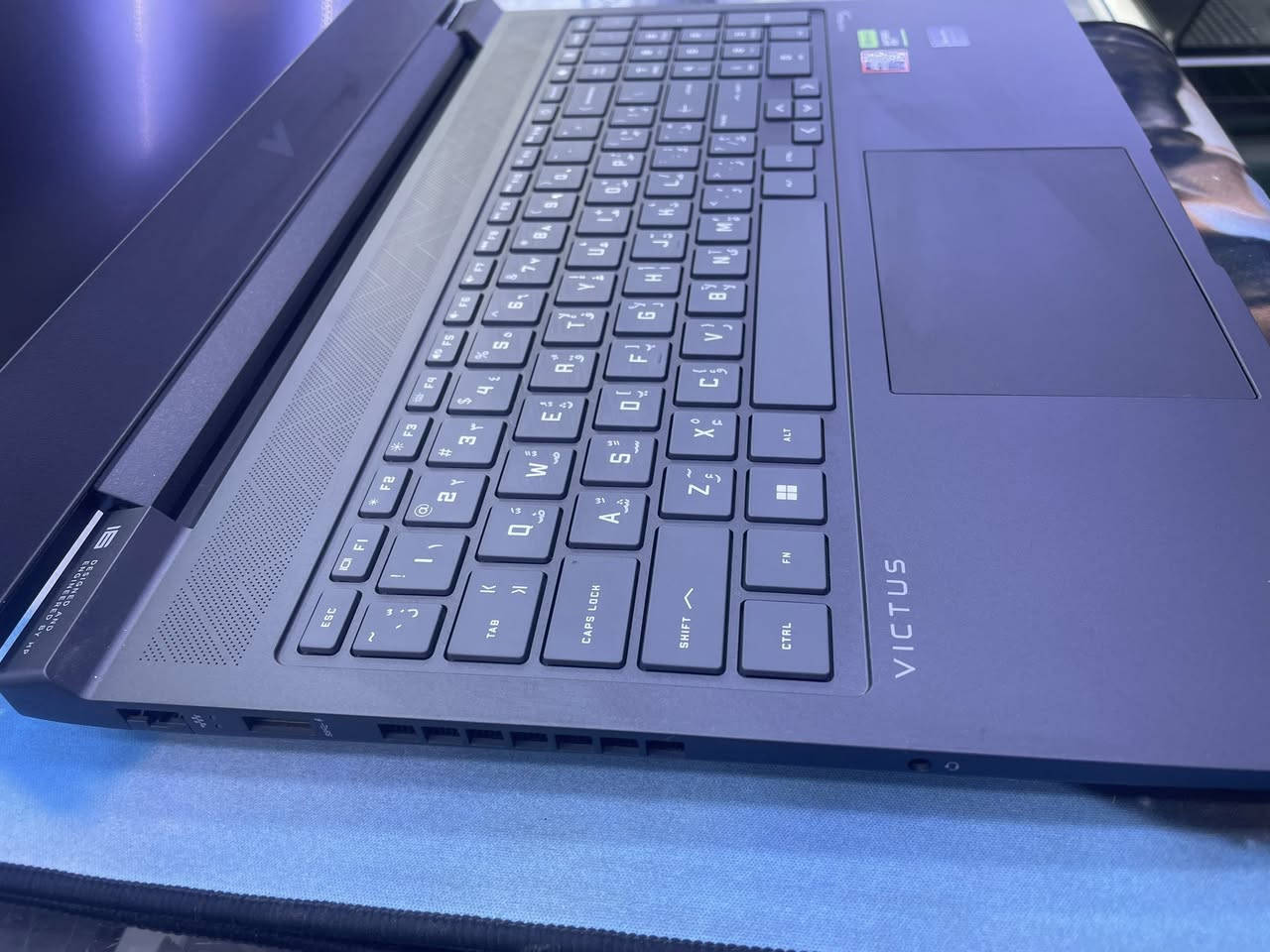 HP victus
razn7 8845hs
ram 16G 
ssd 512G 
rtx 4070  8G 
144hz  15inch 
نضافه 100‎%‎ اخت الجديده 
السعر : 1،350،000
بغداد المنصور 
***********
