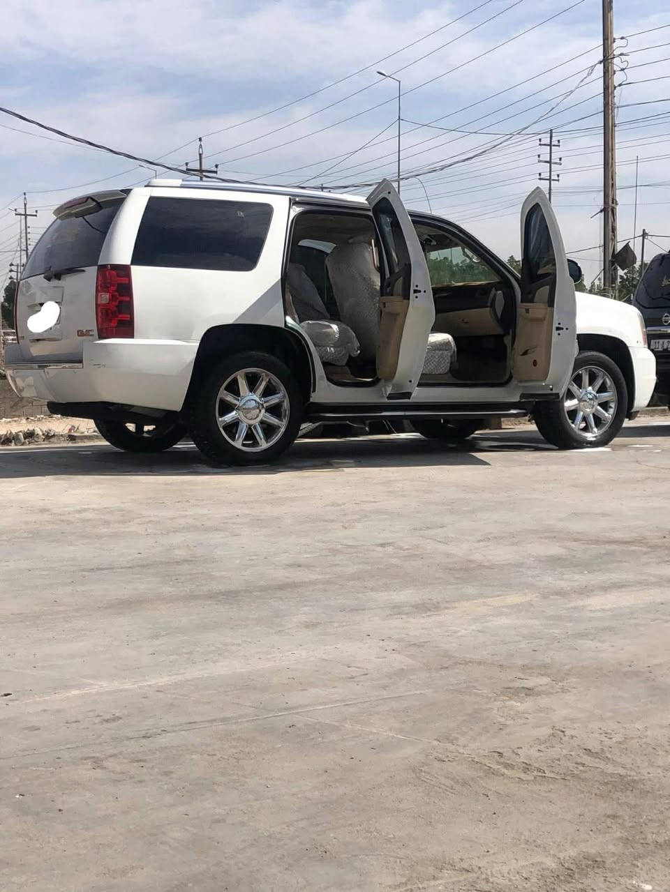 السلام عليكم
جي ام سي يوگن دينالي 2009 خليجي دخول جديد
فول مواصفات للاخير غرفة بيجي جلد
 كشن كهرباء  خزن ميموري تبريد تدفئة بالكشن كذلك فتحة سقف صندوق كهرباء (7 راكب كشنات موجوده)
كتابة العينة باللغة العربية والسيارة جديده حتى چيك انچن طافي (5 ويل حتى السبير كروم نيگل)
كامرة خلفية  شاشة بلاديه حساس خلفي مكينة 5300 المرغوبة جديدة مرايات شفط (كفالة ضربة كصه فتح)
متووم ارقام وسنوية اصليات سليمانية الانكليزي الجديد
سعر 95$ وبيها مجال بسيط (مكاني بصرة)
***********
