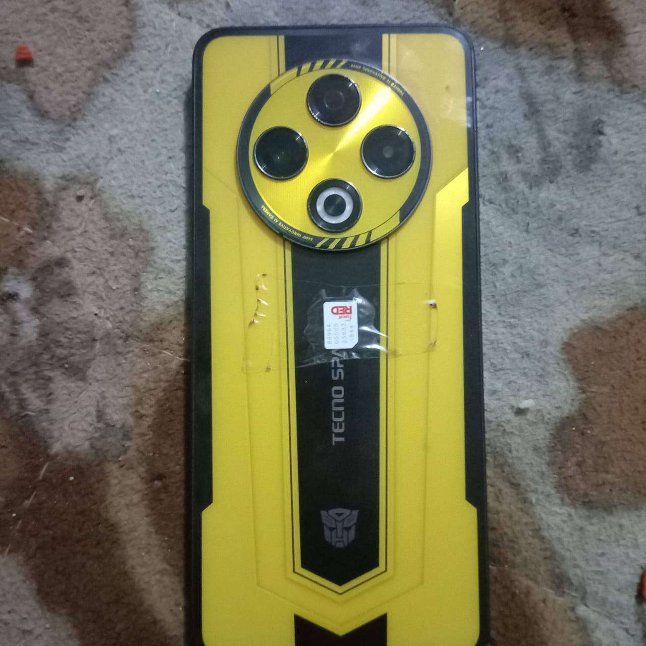 اسم الجهاز: تنكو سبارك 30

ذاكره: 256

فقط شاحنه وياه 

السعر 175

جهاز مكفول اي شي ممبدل بي


**إذا كنت صاحب هذا الإعلان وتريد حذفه لأي سبب، رجاءا أرسل رسالة إلى الدعم الفني**