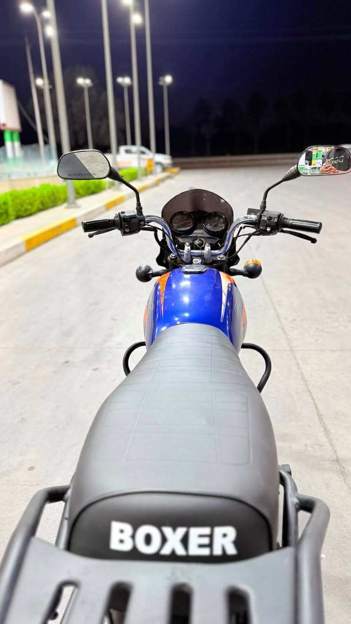 بوكسر جبلي 2023 طالعه 2025 مرقم رقم بغداد تحويل ثاني يوم دراجه زيرو جديده وكفاله عامه من كلشي شلعه معدل تشك الكاع تايرات جدد دراجه استعمال شخصي ما مشتغله دلفري ابد ولا شايفه الصندوك نضافتها 100/100 ع وضع الشركه مابيها اي نقص كامله مكمله بوجهك للشارع 

العنوان / بغداد الشعب 
السعر 2/650 وبيها مجال 
للأستفسار / *********** 
اتصل وبيك خير وتدلل

