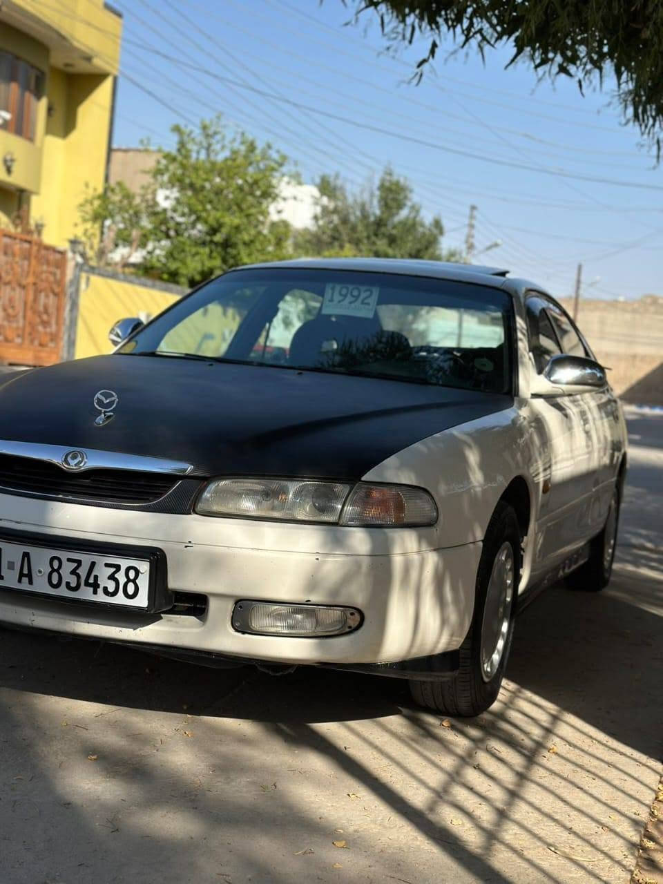 سلام وعلیكم سیارة مازدا مودیل 1992محرك 6سلندربشرط كیر و محرك  سگف سلایت جامات کل کاهربائي کشنات کهربائي تبریدثلج رقم السلیمانیة انكلیزي جدید سنویة هم جدید وكفالة عامة وبدون ضربة و كل شيء كفالة عامة بدون نقص رقم موبيل *********** كركوك, العراق

