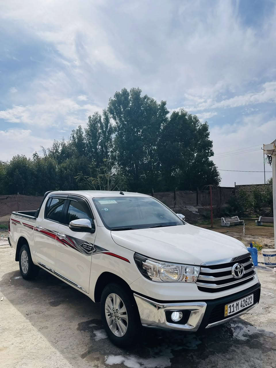 سلام عليكم
تويوتا 2024ساز 
رقم بغداد الدولي تحويل مباشر 
ماشيه 62الف 
فول موصفات بصمه تبريد كشنات
مكفوله كفاله عامه من بارد والصبغ والخدوش 
السعر 292 رقم تلفوني *********** العنوان الدوانية الحمزة الشرقي
