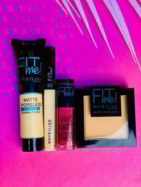 بكج ميبلين فت مي • مات فنش • للبشرة الدهنيه