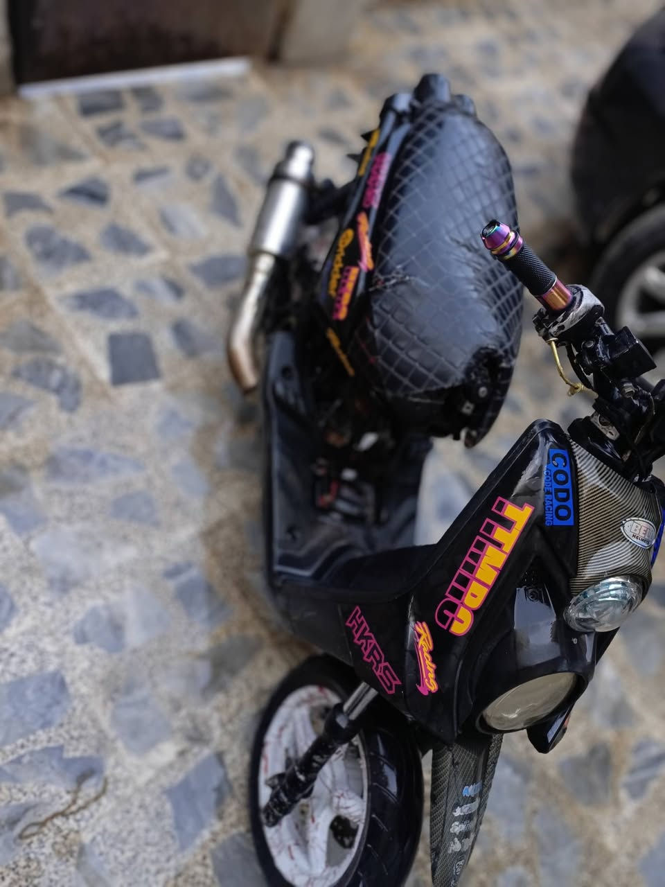 سلام عليكم
للبيع سكنس جبلي 
مزوده بوشه 58ونص
صالنصه رياضي 
كلجات رياضي شلعه معدل 
لايت زنون 
مكان كركوك 
***********
