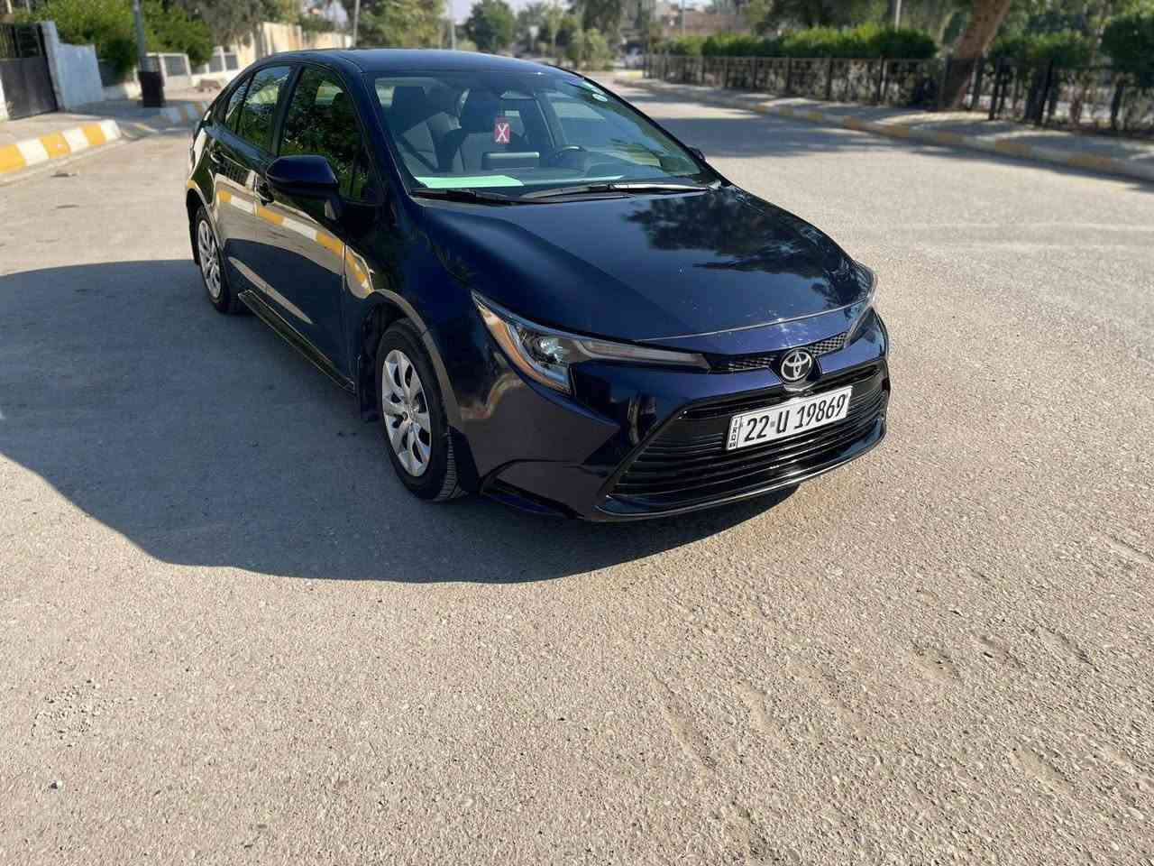 السلام عليكم
تويوتا كورولا 2024 للبيع 
 Toyota Corolla 2024
حادثها بنيد فقط 
بدون ايرباك بدون دواخل 
رقم أربيل الجديد بأسمي تحويل ثاني يوم 

مواصفات LE 
رادار امامي _توقف ذاتي 
تحكم ستيرن جهتين
تحديد المسار _AUTO HOLD
شاشة كبيرة _لايت زينون بلادي
السعر 155$
وباقي المواصفات معروفه ....
للاستفسار أكثر الاتصال 
***********
***********
