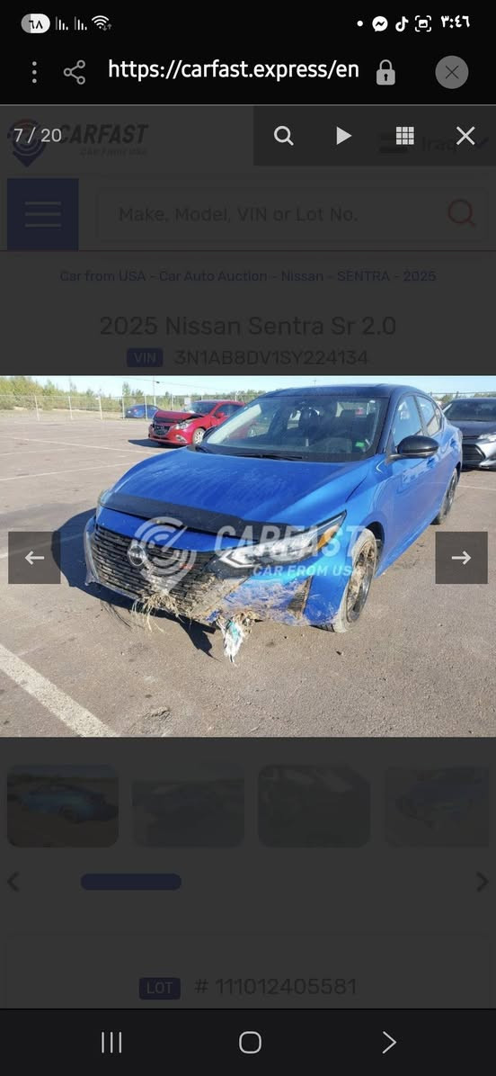 للبيع نيسان سنترا  2025
المواصفات sr
توكلر لونين سقف اسود 
5  كاميرات 
رادار  360 
قياده اليه
تحديد مسار 
الستيرن رياضي 
كشنات كهرباء كشنات تدفئه
كشنات جلد 
حساس خلفي توقف ذاتي 
ويل كب رياضي  نجمه 
تاير سلم قياس ١٨ 
تبريد مركزي 
لايت لد امامي 
بك لايت لد اشاير بالمري 
تشغيل عن بعد 
بصمات ابواب وتشغيل 
بصمات عدد ٢ 
العنوان اربيل 
مرقمه اربيل هزه وفحص جديد 
للاتصال ***********
السعر ١٥٥ وبيها مجال بسيط 
الحادث فقط دعاميه اماميه 
شواصي لغود تبريد راديترات كله بلادي
صور الحادث مرفقه مع المنشور أربيل, العراق

