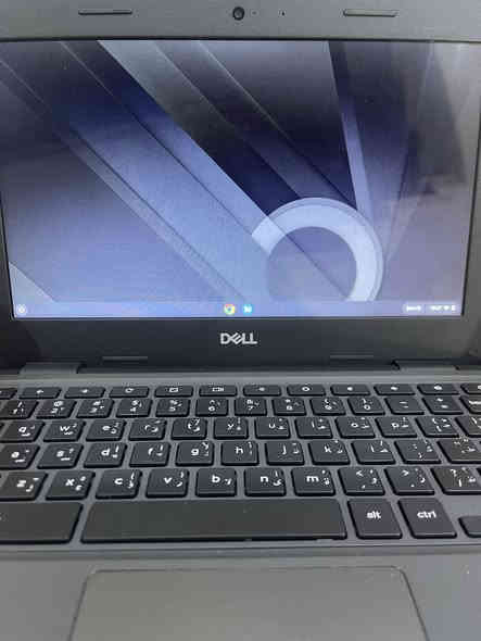 لابتوب ديل قطعه لمس شاحن تايب سي قطعه نظيفه اوربيه كيبورد عربي بيها لغه عربي وندوز تشتغل وكروم ايضا توصيل متوفر ***********

