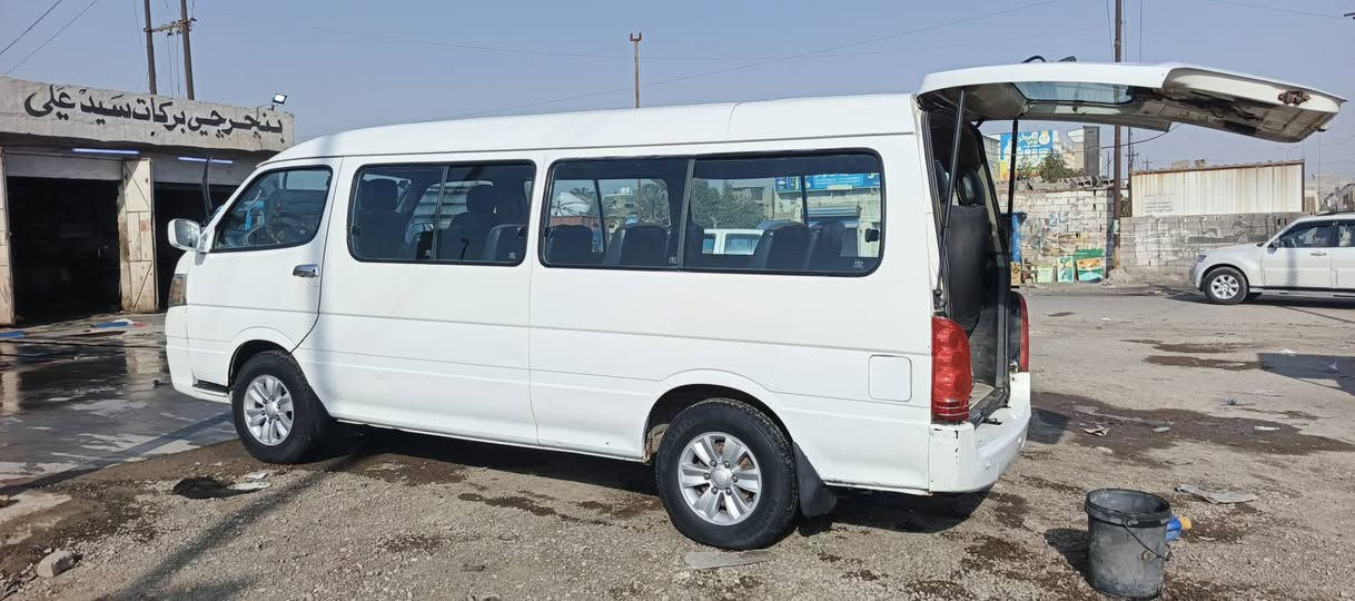 السلام عليكم H1 للبيع موديل14 بيهه صبغ بلبجم شي قليل تخم تاير مكينه وكير واكسل مكفولات كهربائيات كلهه شغاله دوشمه جديده السعر 87 مكان بغداد المعامل ‏‪***********‬‏
