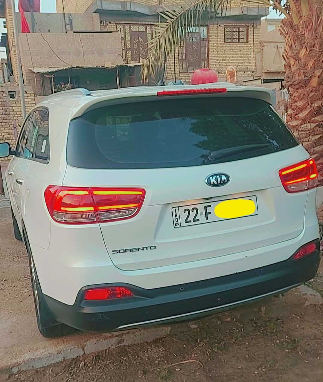 سلام عليكم 
كيا سورنتو خليجي 2018 
رقم اربيل الجديد تحويل ثاني يوم مكفوله كفاله عامه محرك 2400 دوش ماشيه ١٥٧ حقيقي ادك جرص بل 120السياره فول ما عده البنرامه المواصفات تحكم استيرن جهتين بصمه تشغيل بصمه ابواب اشاير ترحيب زراك لايت ترحيب عنده الأقتراب كشنات كهربائيه جنطه ذكيه كشنات جلد حساس امامي حساس خلفي كامره 7راكب 3 قطع تبريد اشاير بل مري مري شفط السياره جديده احله من الصور المكان واسط قضاء النعمانية
 ***********
           ***********
