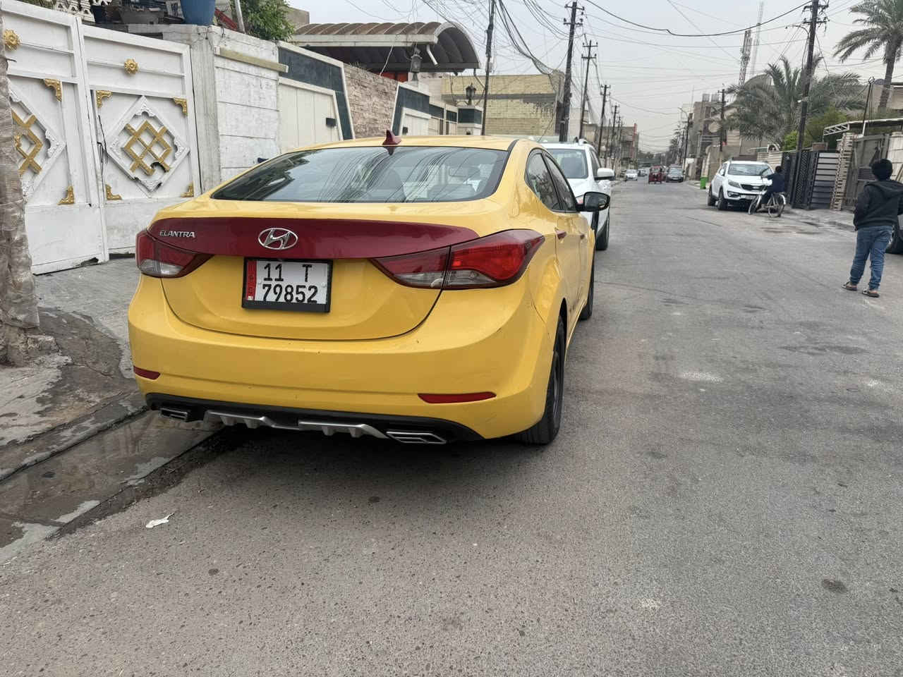 السلام عليكم النترا موديل 2015بسمي السياره مبدل بيها باب وجاملغ مكفوله من لغد وشاصي رقم بغداد الجديد هزه جديده 
ماشيه 179حقيقي سعرها 110وبيها مجال بسيط حك الجيه مكاني بغداد الجديده رقمي***********
