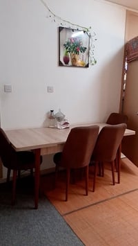 ميز طعام • ٤ كراسي • بسماية بغداد