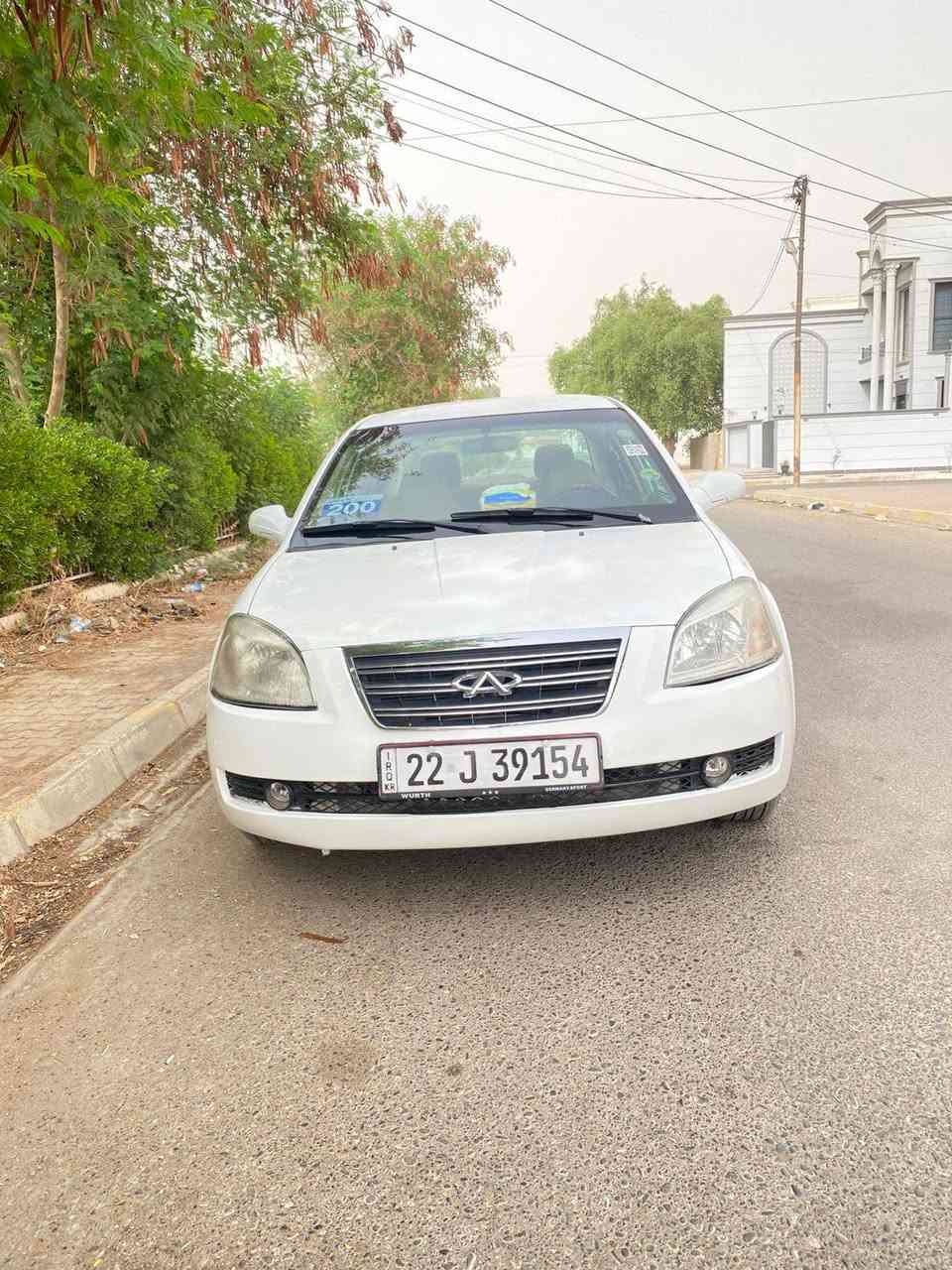 سلام عليكم سيارة شيري A5 موديل 2013للبيع سنوية بأسمي لسنه 2028 بدون ضرر بس قطعة شبر بارد بل باب خلفي مكاني كركوك رقم الهاتف ***********
