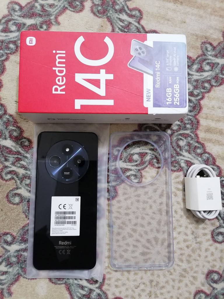 ‏وحش الريدمي  بالاداء والالعاب
‏صار عليه عرض قوي وتخفيض واضح
‏ريدمي 14c 
‏  بمعالج من هيليو G81 الترا يعني بالالعاب سلس 
‏وذاكره 256 برام 8 كيكا 
‏كاميرا 50  ميكا اماميه 13 ميكا 
‏نظام تشغيل 14 اندرويد 
‏بطاريه 5160  ملي امبير 
‏السعر 125 فقط التوصيل مجاني 
‏ الحجز واتساب.  *********** بغداد, العراق
