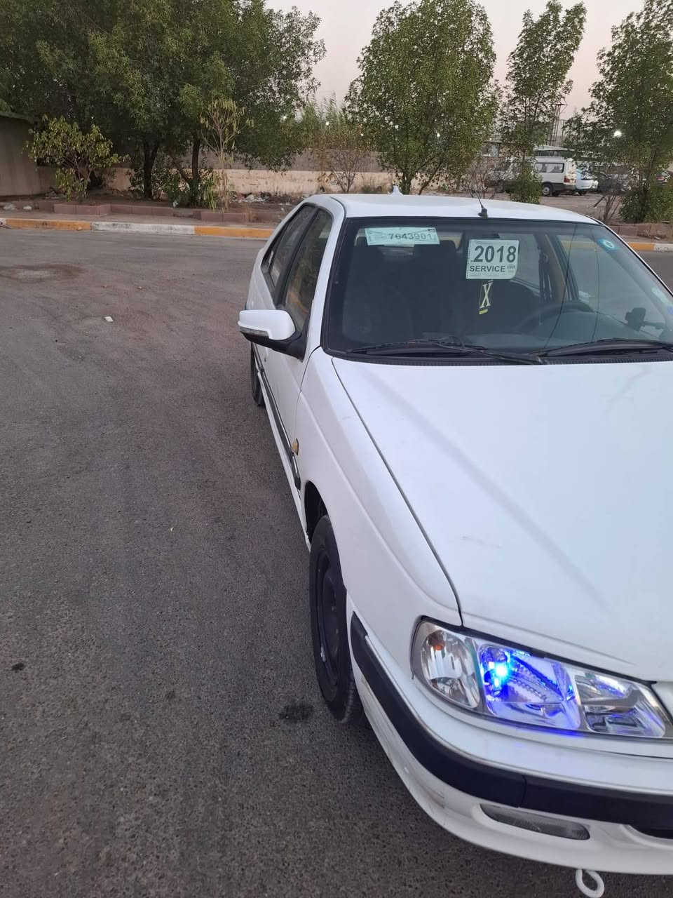 سلام عليكم بارص ٢٠١٨ رقم بابل سنوية جديدة مكينة كير جدد تخم تاير جديد تبريد ثلج السيارة احلاة من الصور بدون ضربة بيهة فقط هلالات صبغ مكاني البياع السعر ٥٥وبهية مجال بصيط الرقم ***********
